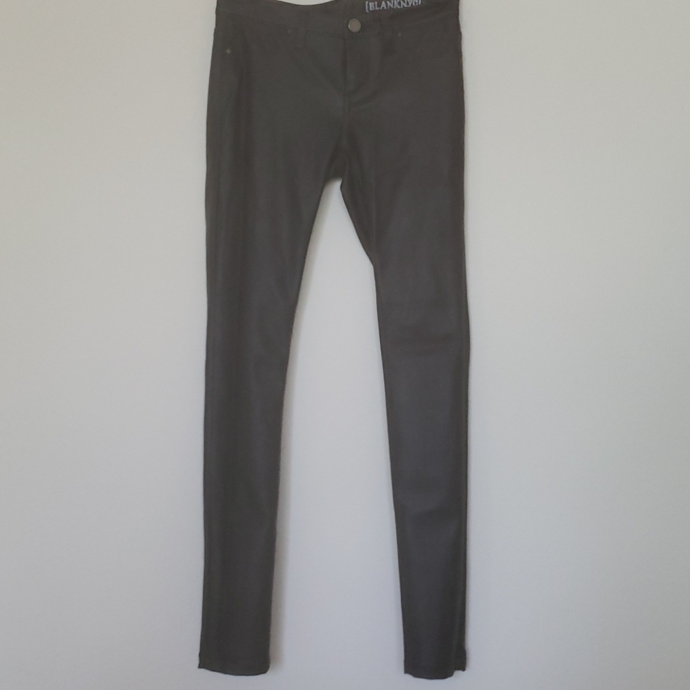 Black faux leather pants/leggings - Size 25
